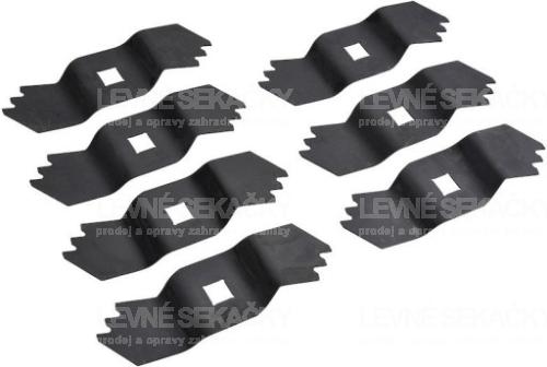 MESSER für Vertikutierer ALKO SET 7 tlg. (ersetzt Orig.-Nr. 460303, 460773, 462219, 474348)